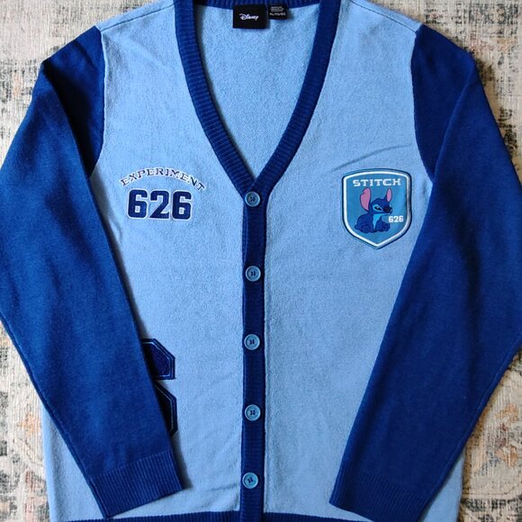 NWOT Disney Stitch Cardigan Size XL - Picture 2 of 8